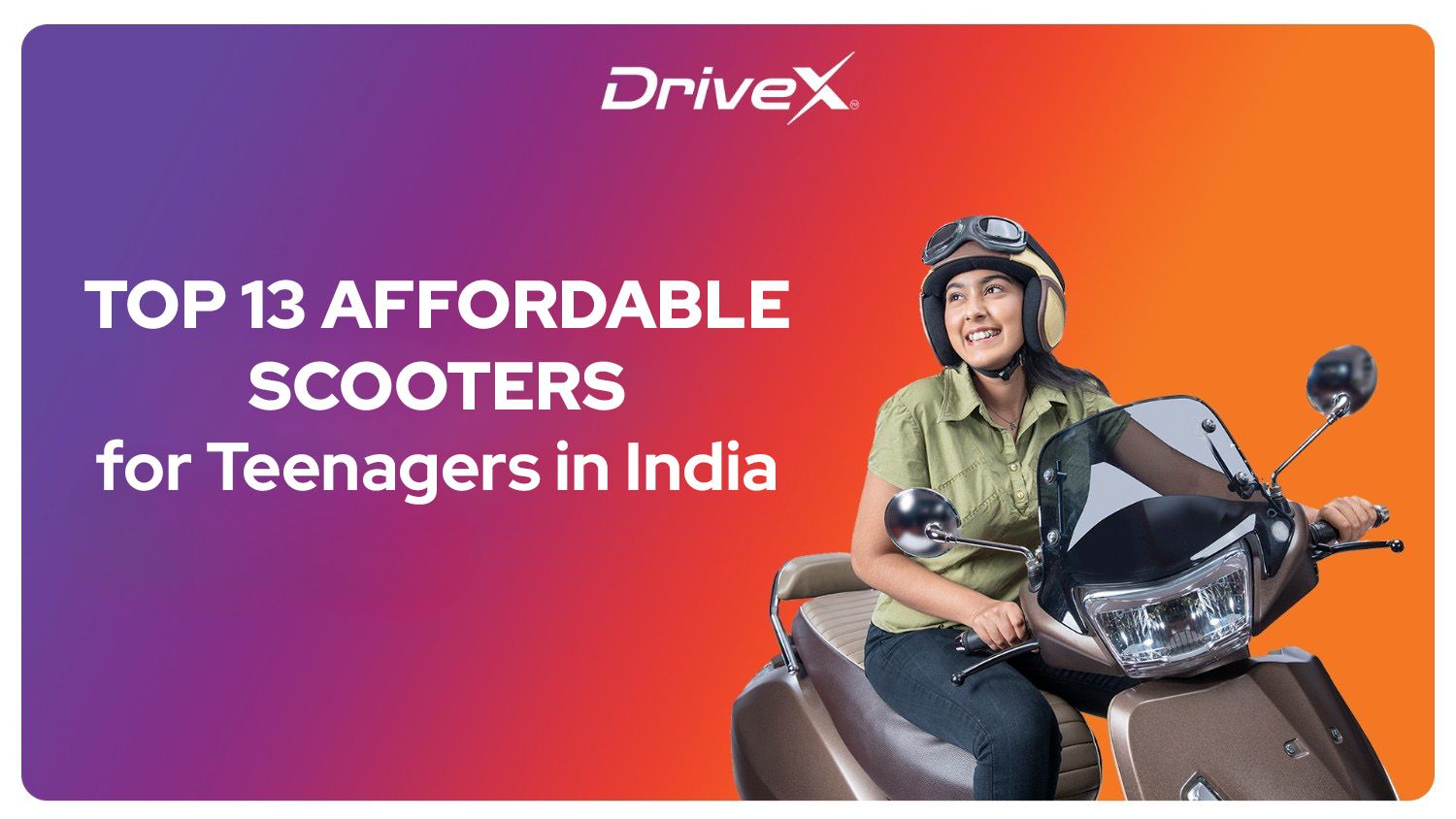 Top 13 Affordable Scooters for Teenagers in India cover
