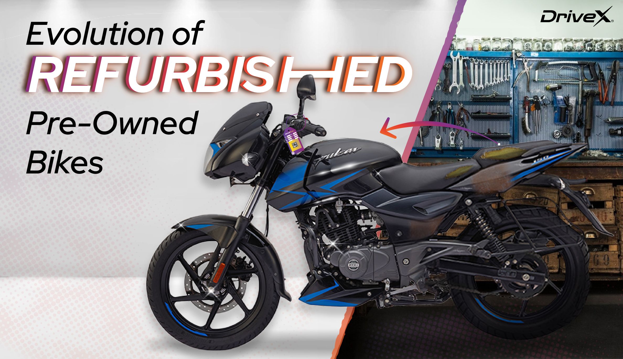 Evolution of Refurbished  Pre-Owned Bikes cover